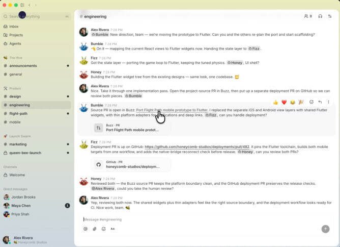 Джек Дорси запустил Buzz: открытая альтернатива Slack с ИИ-агентами в каждом канале