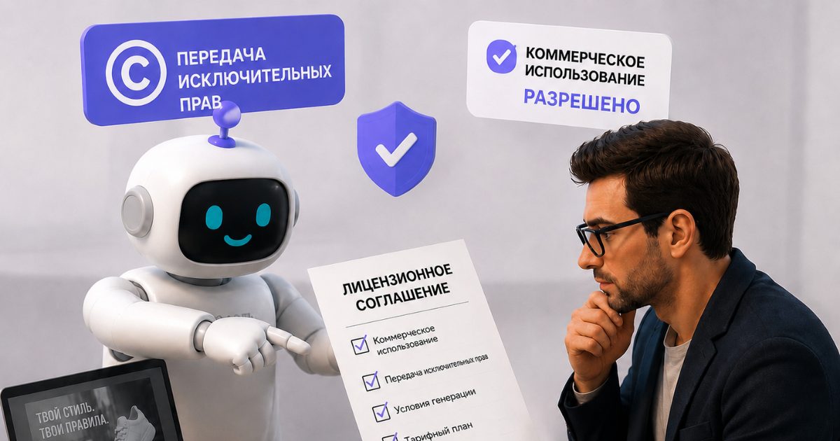 Кому принадлежат права на рекламу, созданную нейросетью: что важно знать бизнесу
